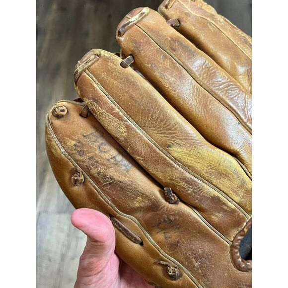 Rawlings Leather Baseball Glove Brooks Robinson Deep Well Pocket XPG-17 - Picture 7 of 10